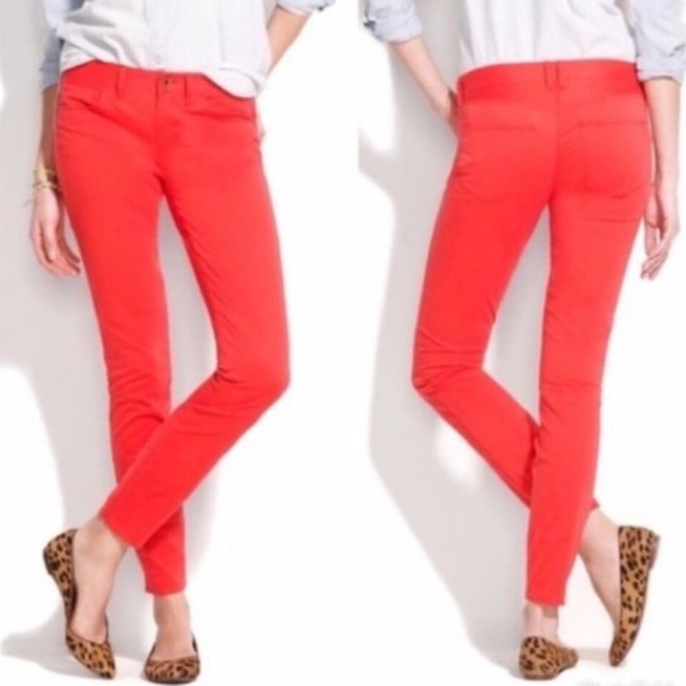 Madewell Skinny Skinny Tangerine Jeans, Size‎ 25x32